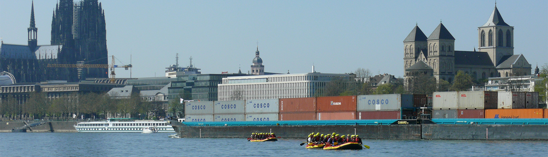 Rhein Rafting - Buchen Sie Ihr einmaliges Rafting-Teamevent