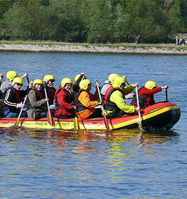 Rhein Rafting - Raftingtouren in NRW
